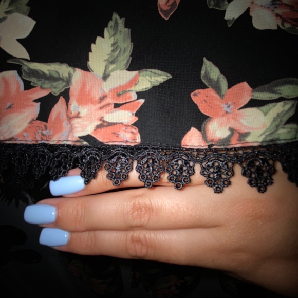 AUDREY♡♡♡+♡ Floral Tank Romper - Picture 3 of 4